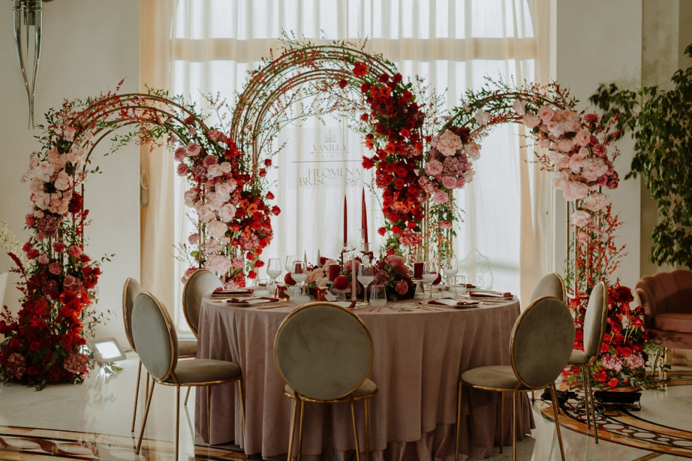Aranjamente florale nunta  Grand Hotel Italia